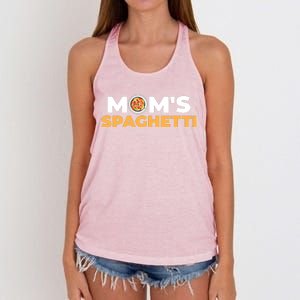 Mom's Spaghetti Women's Knotted Racerback Tank