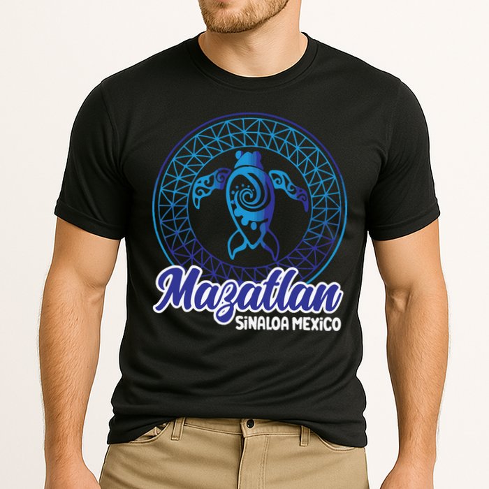 Mazatlan Sinaloa Mexico Souvenirs Baja California Turtles Cooling Performance Crew T-Shirt