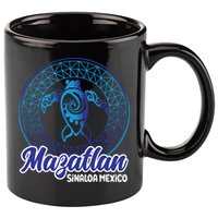 Mazatlan Sinaloa Mexico Souvenirs Baja California Turtles 11oz C Handle Ceramic Mug