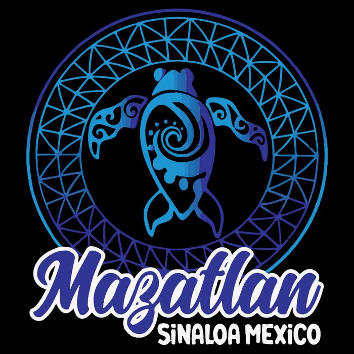 Mazatlan Sinaloa Mexico Souvenirs Baja California Turtles Drawstring Bag