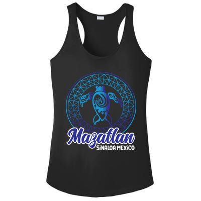 Mazatlan Sinaloa Mexico Souvenirs Baja California Turtles Ladies PosiCharge Competitor Racerback Tank