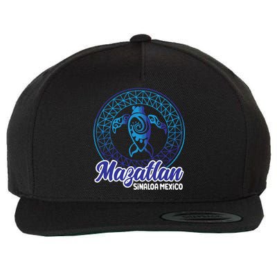 Mazatlan Sinaloa Mexico Souvenirs Baja California Turtles Wool Snapback Cap