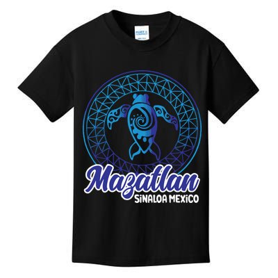 Mazatlan Sinaloa Mexico Souvenirs Baja California Turtles Kids T-Shirt