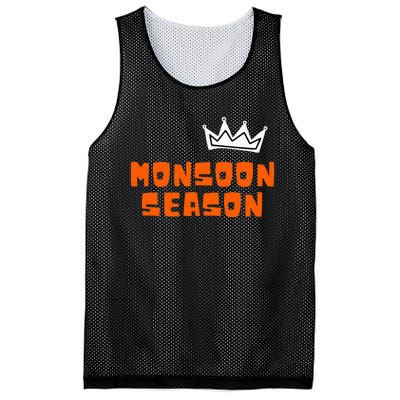 Monsoon Season Mesh Reversible Basketball Jersey Tank