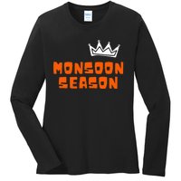 Monsoon Season Ladies Long Sleeve Shirt