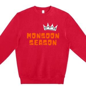 Monsoon Season Premium Crewneck Sweatshirt