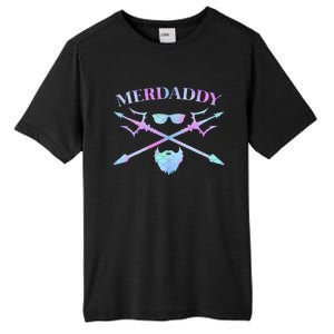 Merdaddy Security Merman Merdad Daddy Costume Fathers Day Tall Fusion ChromaSoft Performance T-Shirt