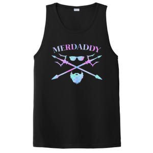 Merdaddy Security Merman Merdad Daddy Costume Fathers Day PosiCharge Competitor Tank