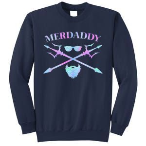 Merdaddy Security Merman Merdad Daddy Costume Fathers Day Sweatshirt