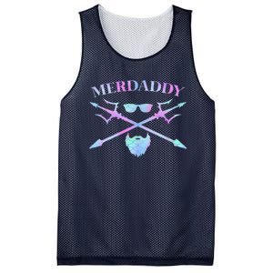 Merdaddy Security Merman Merdad Daddy Costume Fathers Day Mesh Reversible Basketball Jersey Tank