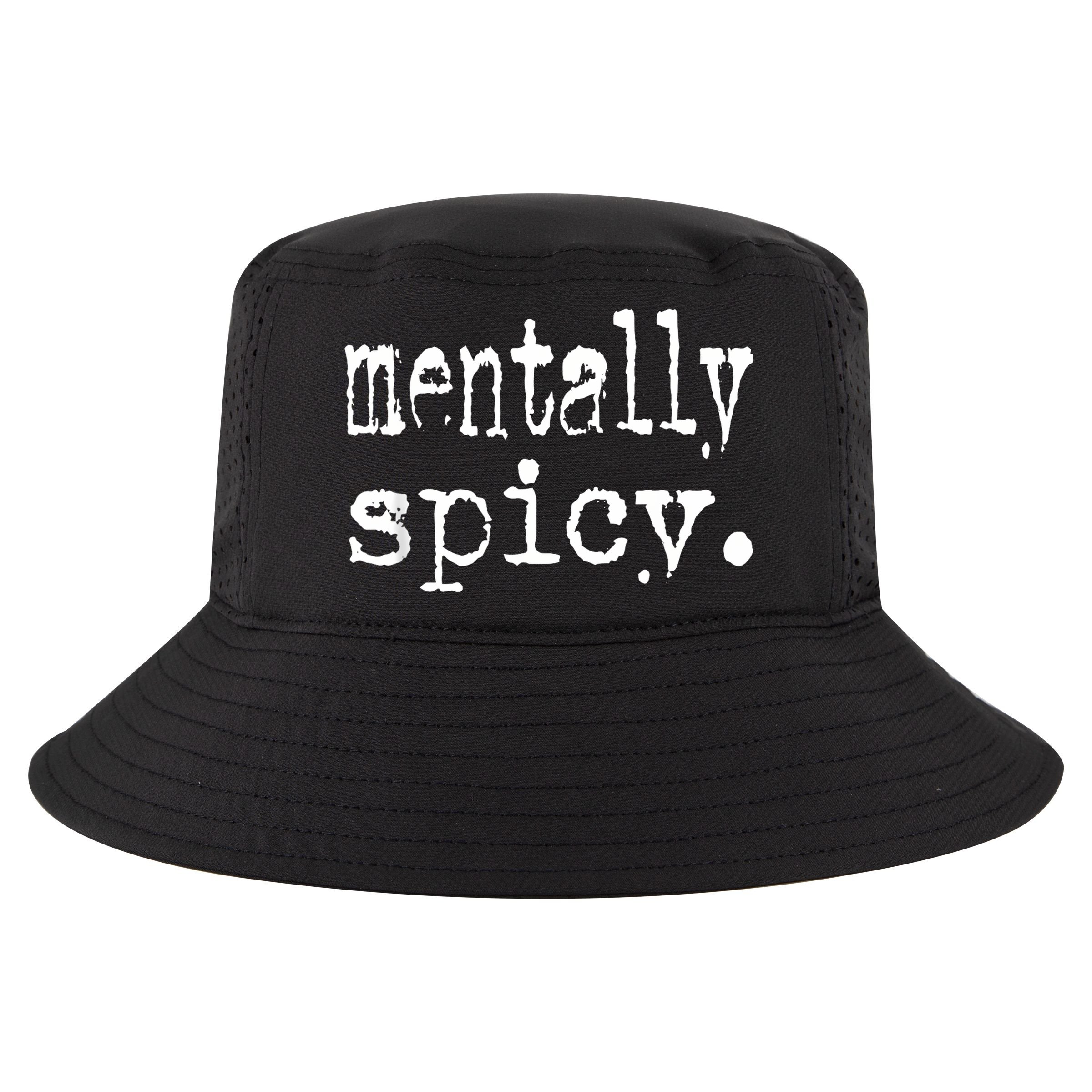 mentally spicy Cool Comfort Performance Bucket Hat