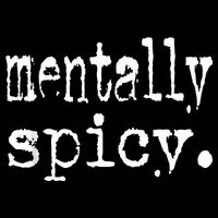 mentally spicy Cropped Pullover Crew