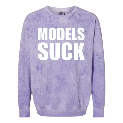 Models Suck Colorblast Crewneck Sweatshirt