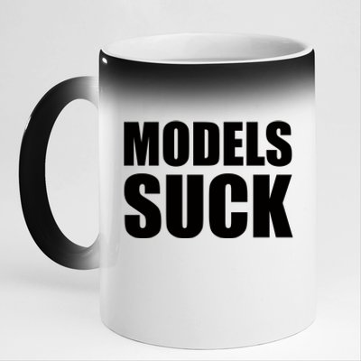 Models Suck 11oz Black Color Changing Mug