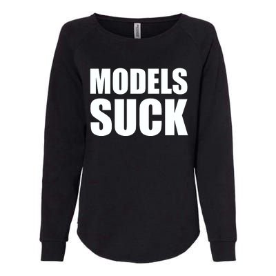 Models Suck Womens California Wash Sweatshirt