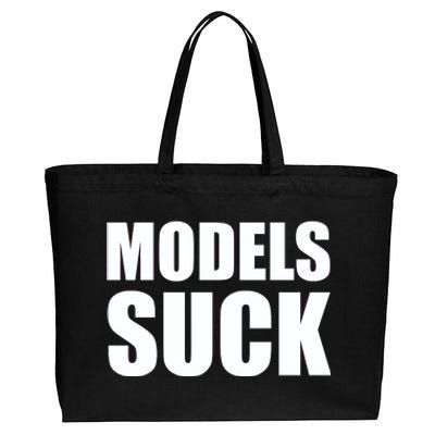 Models Suck Cotton Canvas Jumbo Tote