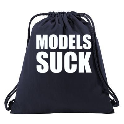 Models Suck Drawstring Bag