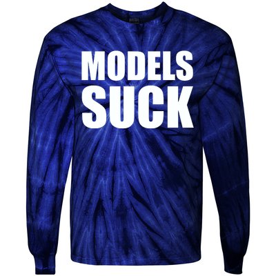 Models Suck Tie-Dye Long Sleeve Shirt