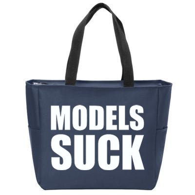 Models Suck Zip Tote Bag