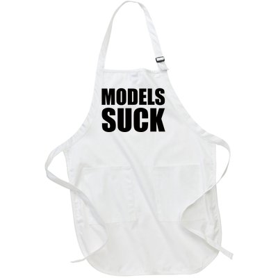 Models Suck Full-Length Apron With Pockets