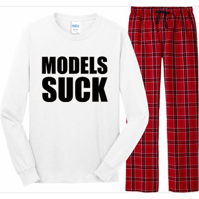 Models Suck Long Sleeve Pajama Set