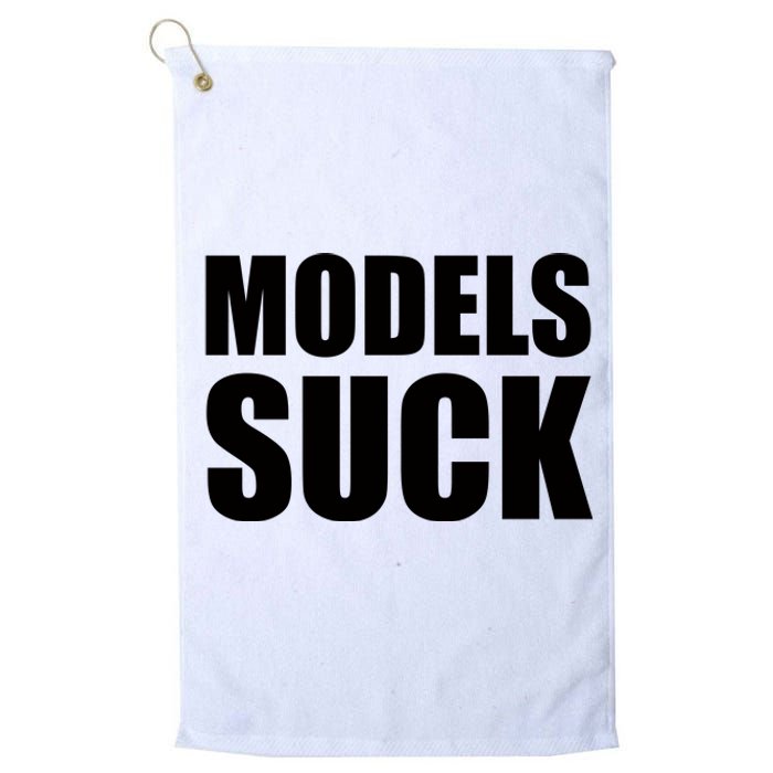 Models Suck Platinum Collection Golf Towel