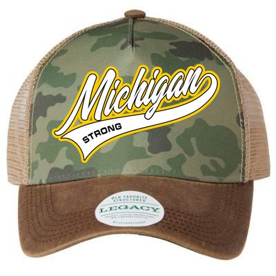 Michigan Strong Legacy Tie Dye Trucker Hat