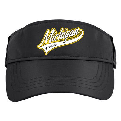 Michigan Strong Adult Drive Performance Visor