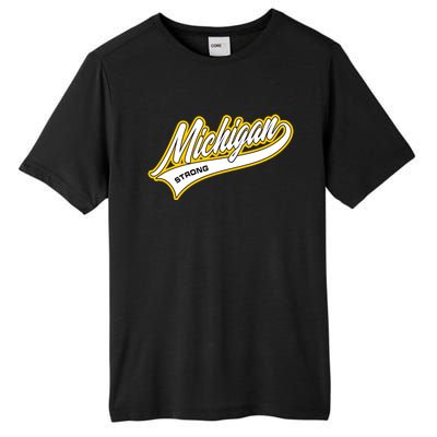 Michigan Strong Tall Fusion ChromaSoft Performance T-Shirt