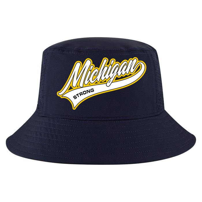 Michigan Strong Cool Comfort Performance Bucket Hat