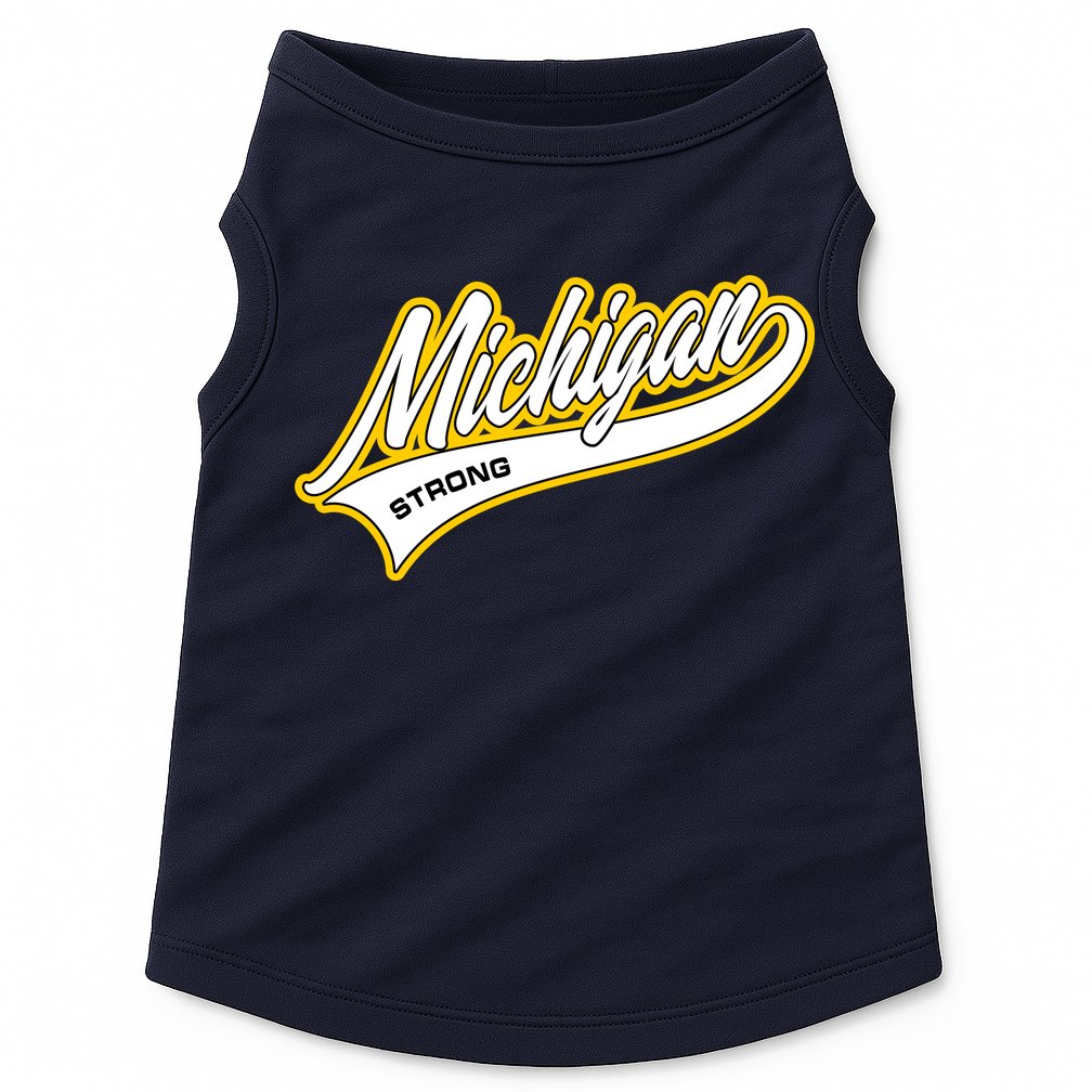 Michigan Strong Doggie Tank