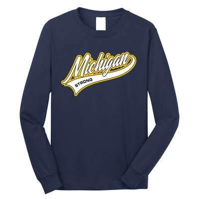 Michigan Strong Long Sleeve Shirt