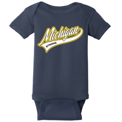 Michigan Strong Baby Bodysuit
