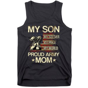 My Son My Soldier My Pride My Hero Proud Mom Tank Top