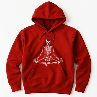 Meditating Skeleton Hoodie