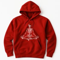 Meditating Skeleton Hoodie