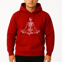 Meditating Skeleton Hoodie