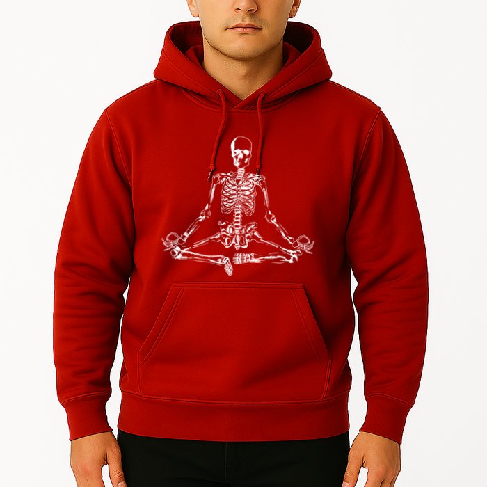 Meditating Skeleton Hoodie