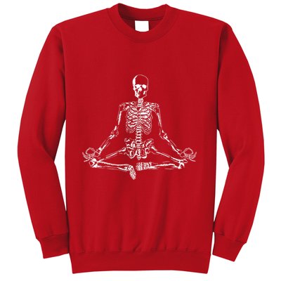 Meditating Skeleton Sweatshirt