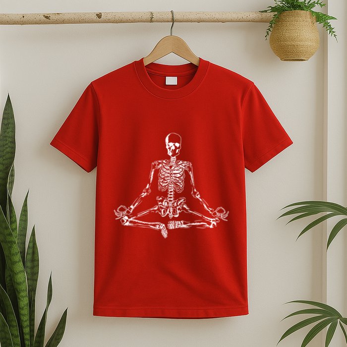 Meditating Skeleton T-Shirt