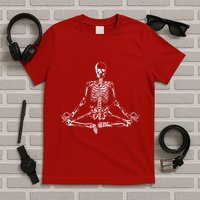 Meditating Skeleton T-Shirt