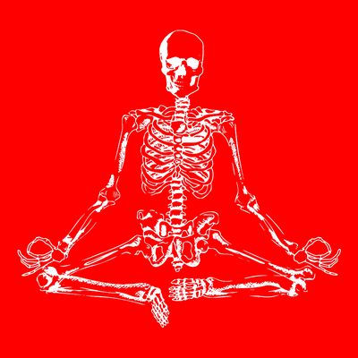 Meditating Skeleton T-Shirt