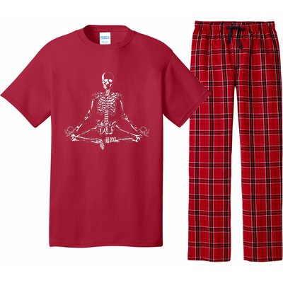 Meditating Skeleton Pajama Set