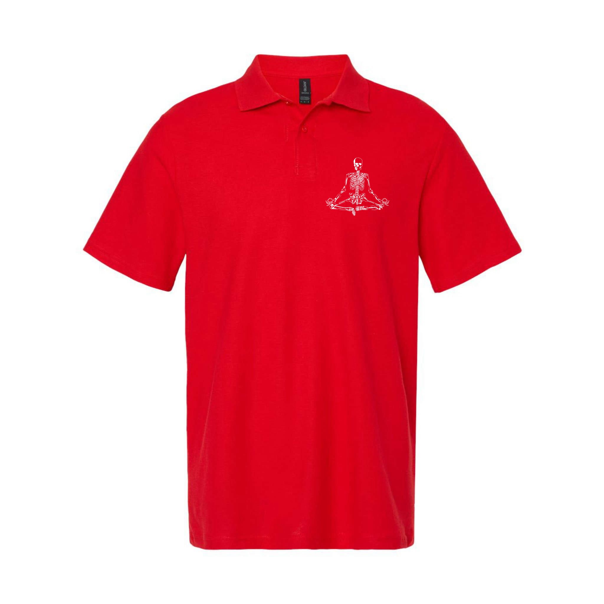 Meditating Skeleton Polo