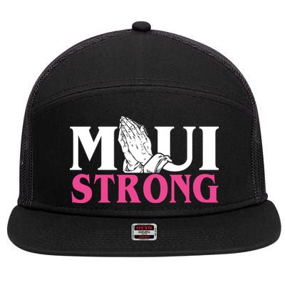 Maui Strong 7 Panel Mesh Trucker Snapback Hat