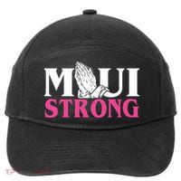 Maui Strong 7-Panel Snapback Hat