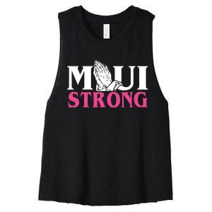 Maui Strong Women's Racerback Cropped Tank