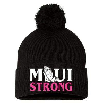Maui Strong Pom Pom 12in Knit Beanie