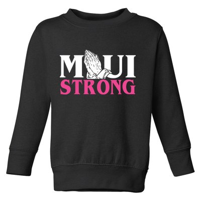 Maui Strong Toddler Sweatshirt