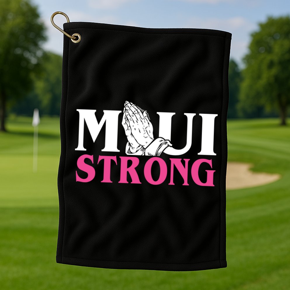 Maui Strong Golf Towel